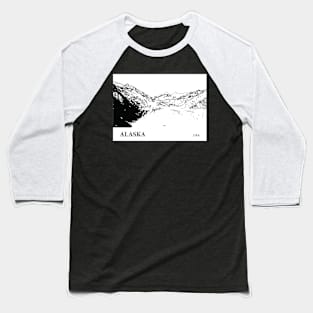 Alaska USA Baseball T-Shirt